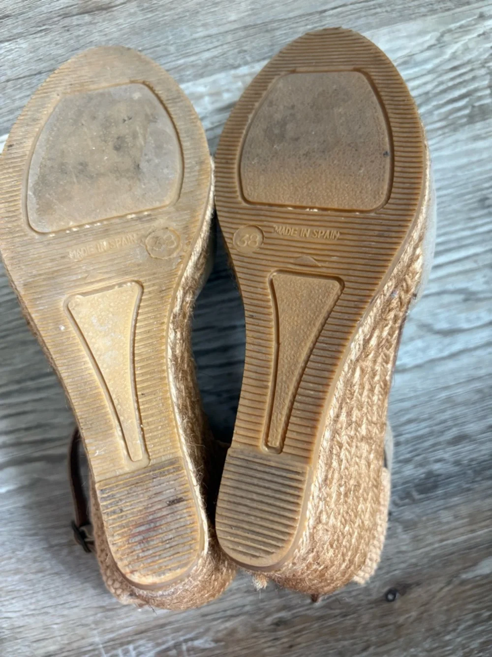 Gaimo Espadrilles Suede Wedge Ankle Strap Sandals